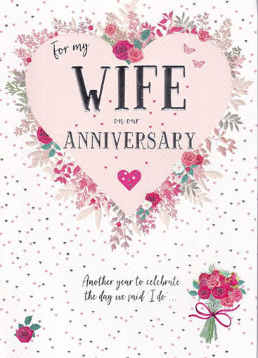 Picture of WIFE ON OUR ANNIVERSARY CARD